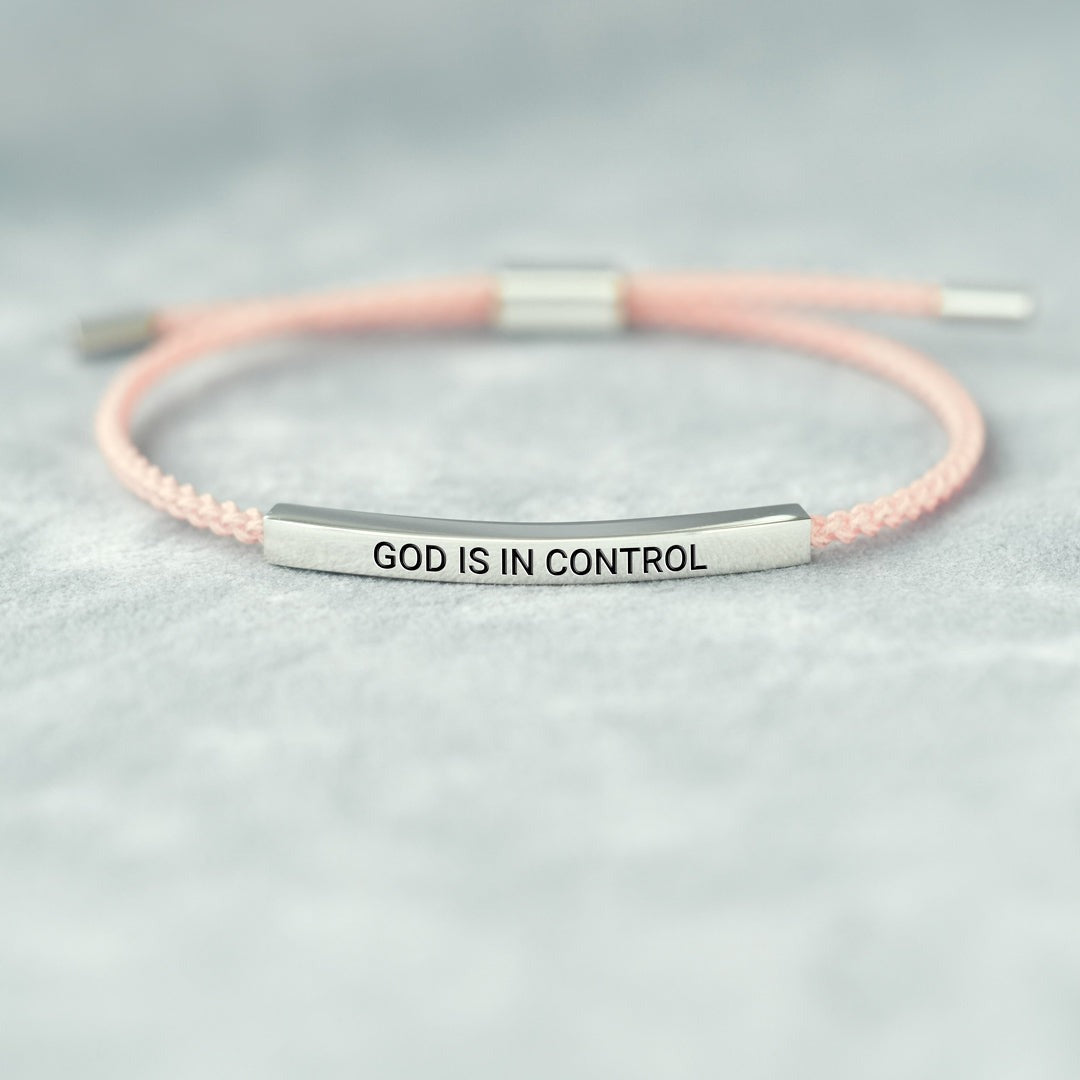 ✝️Faith & Comfort Bracelet “GOD IS IN CONTROL”