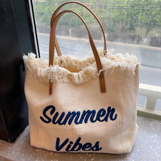 Summer Vibes Beach Bag