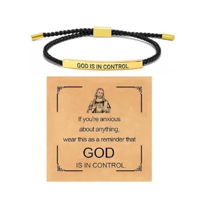 ✝️Faith & Comfort Bracelet “GOD IS IN CONTROL”