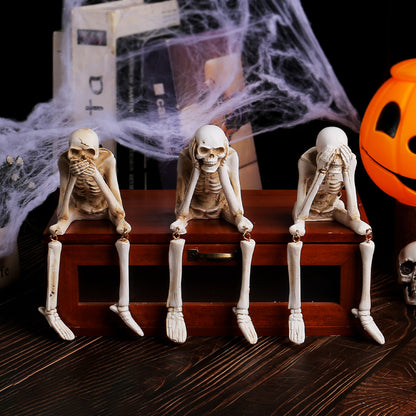 Spooky Skulls Halloween Decor