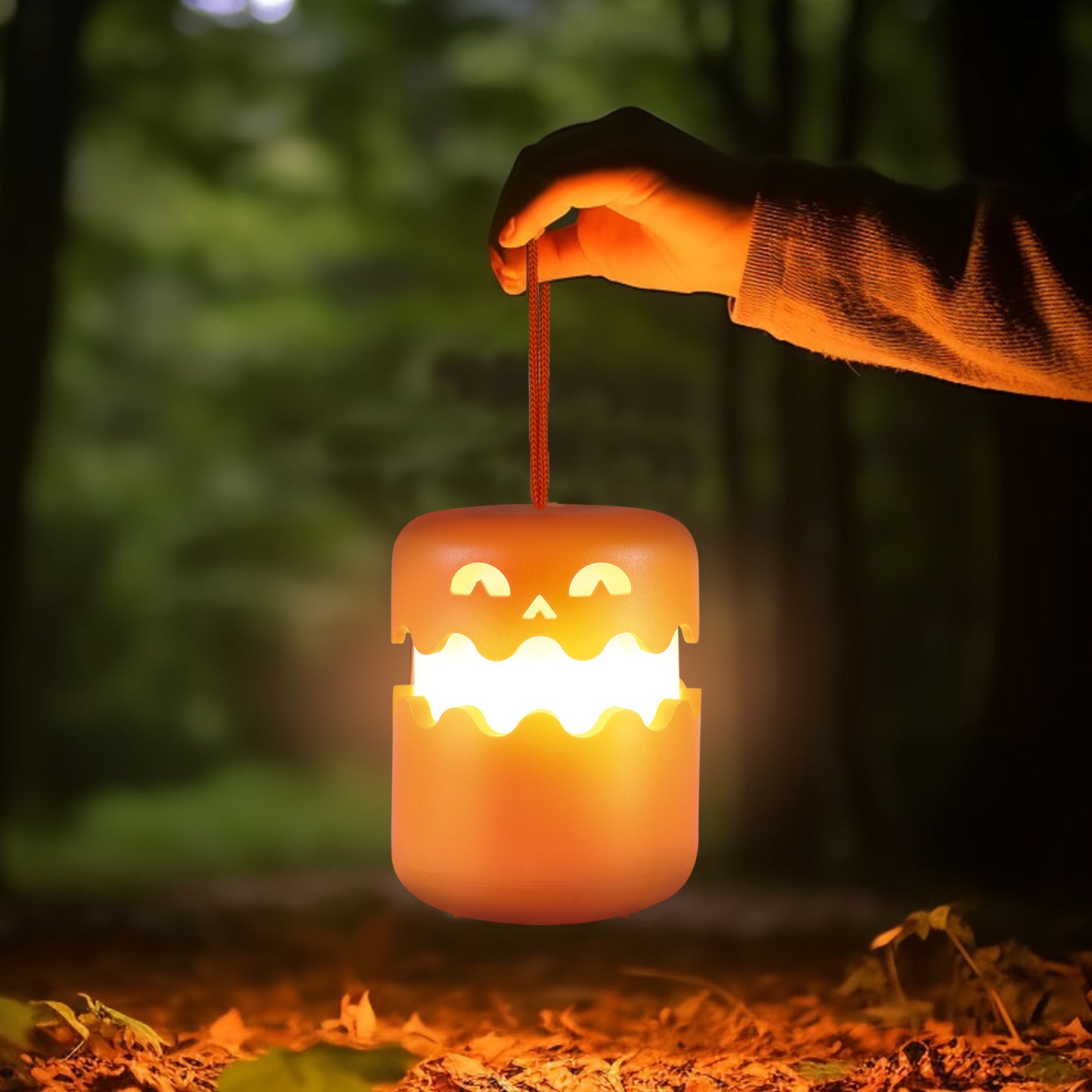 Portable Halloween Pumpkin Lamp