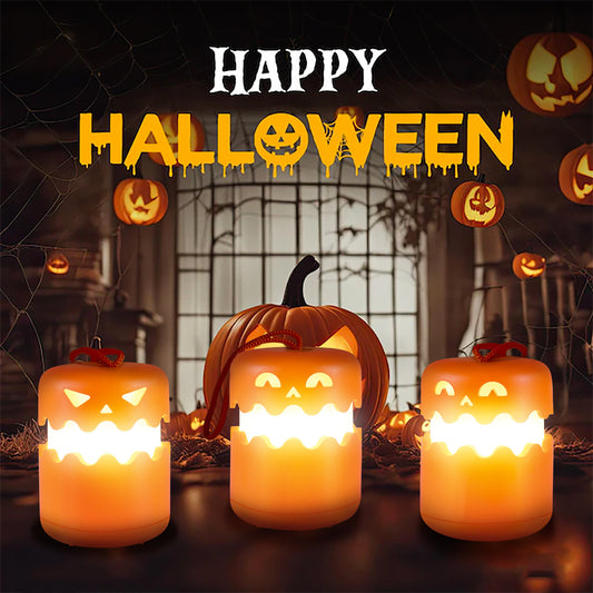 Portable Halloween Pumpkin Lamp
