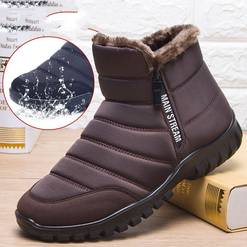 SnowSafe™ Zip Boots — Waterproof Warmth in Every Step