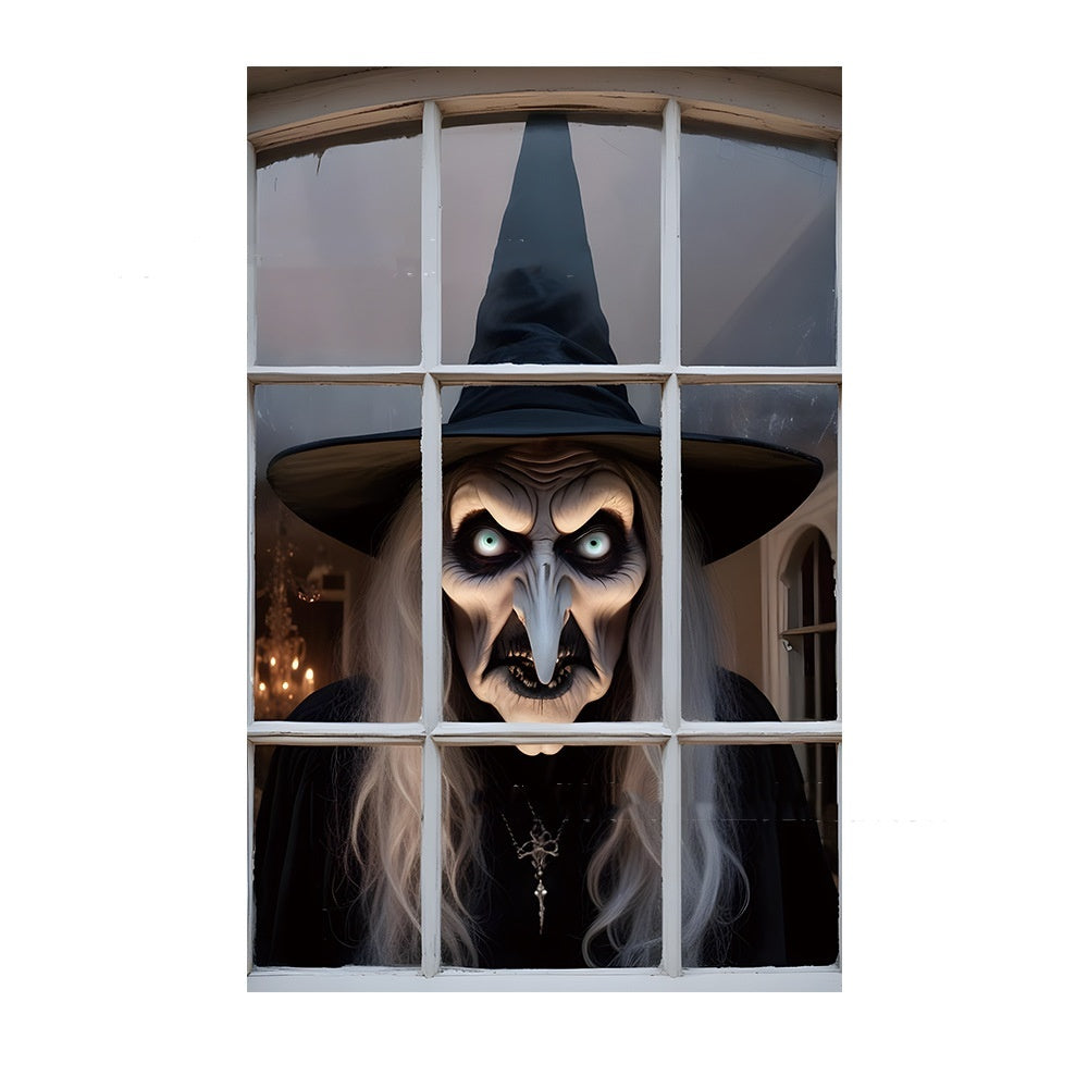 Haunted 3D Window Décor