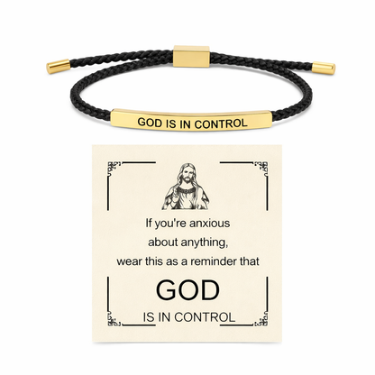 ✝️Faith & Comfort Bracelet “GOD IS IN CONTROL”