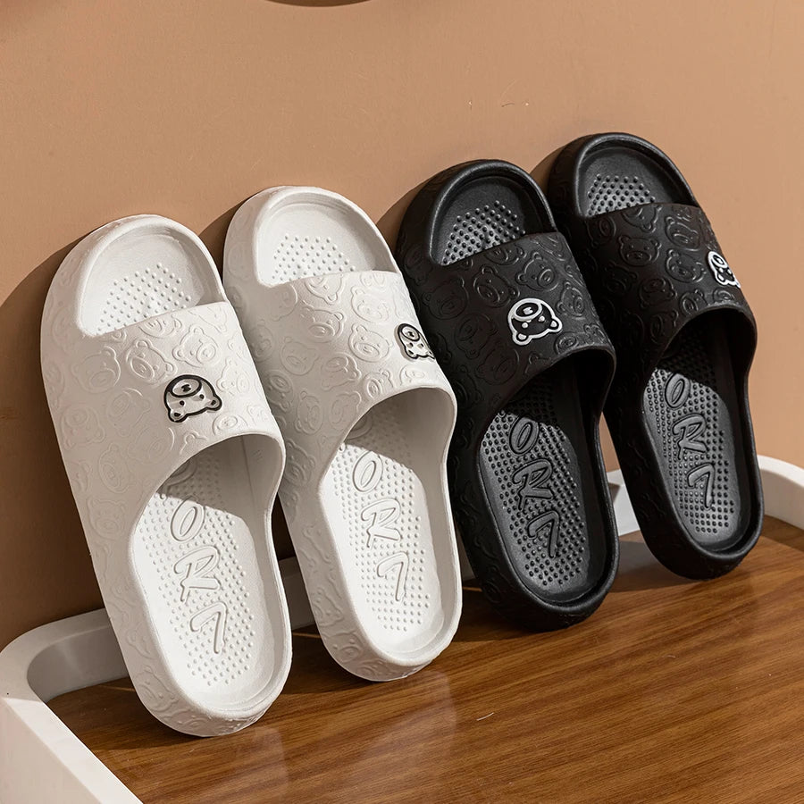 Cute Bear Summer Slippers
