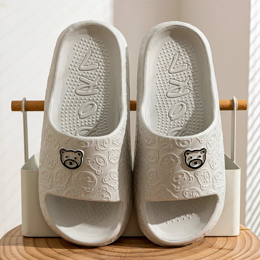 Cute Bear Summer Slippers