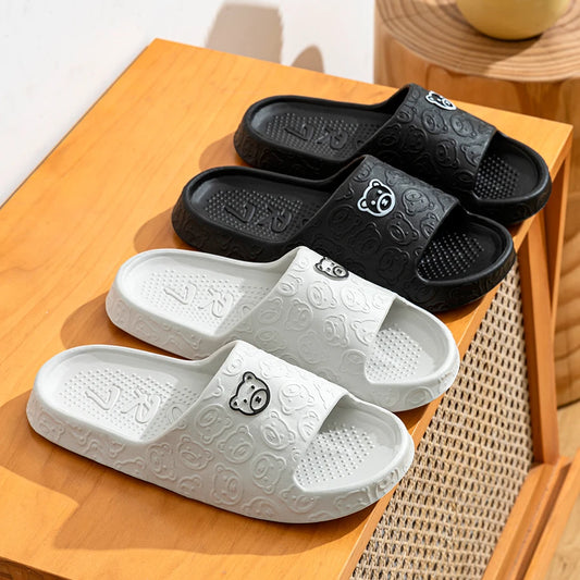 Cute Bear Summer Slippers