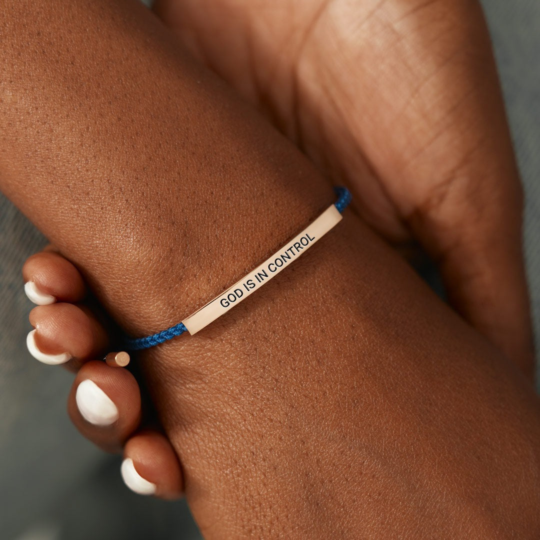 ✝️Faith & Comfort Bracelet “GOD IS IN CONTROL”
