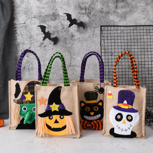 Spooky Halloween Candy Tote