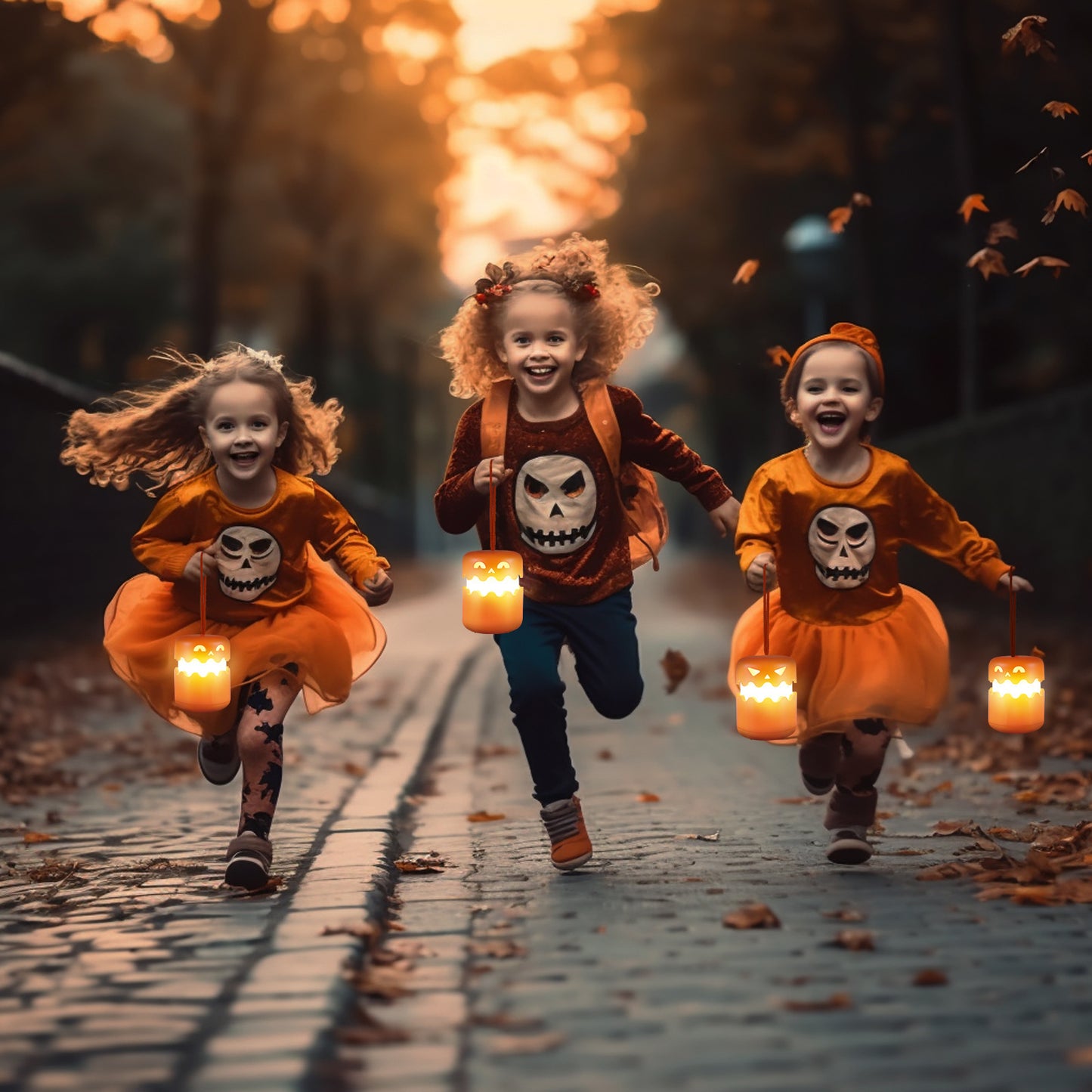 Portable Halloween Pumpkin Lamp