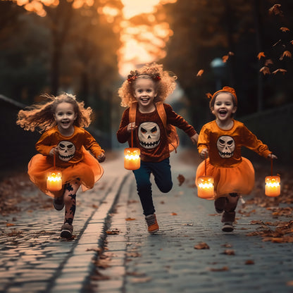 Portable Halloween Pumpkin Lamp