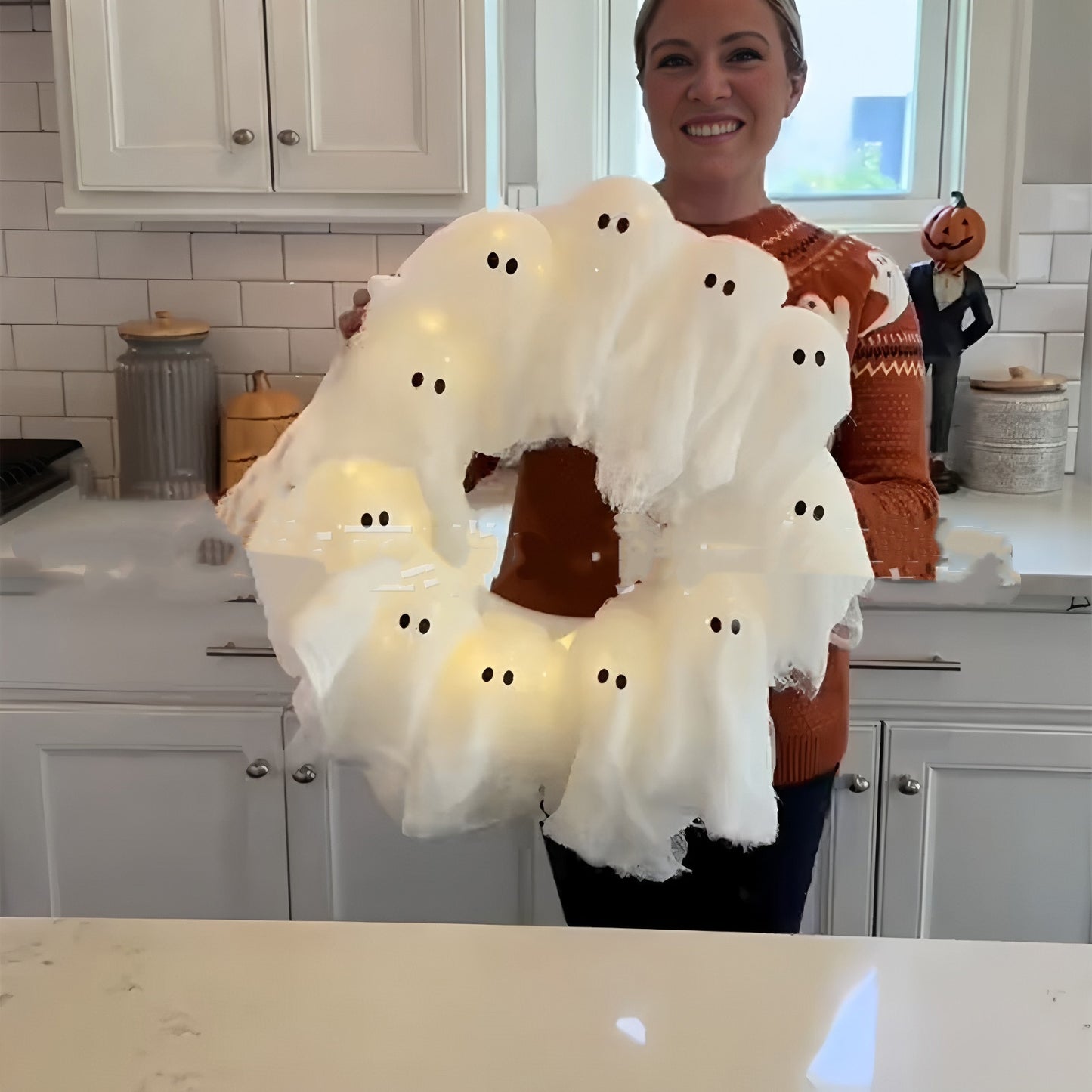 Halloween Hanging Ghost Fun