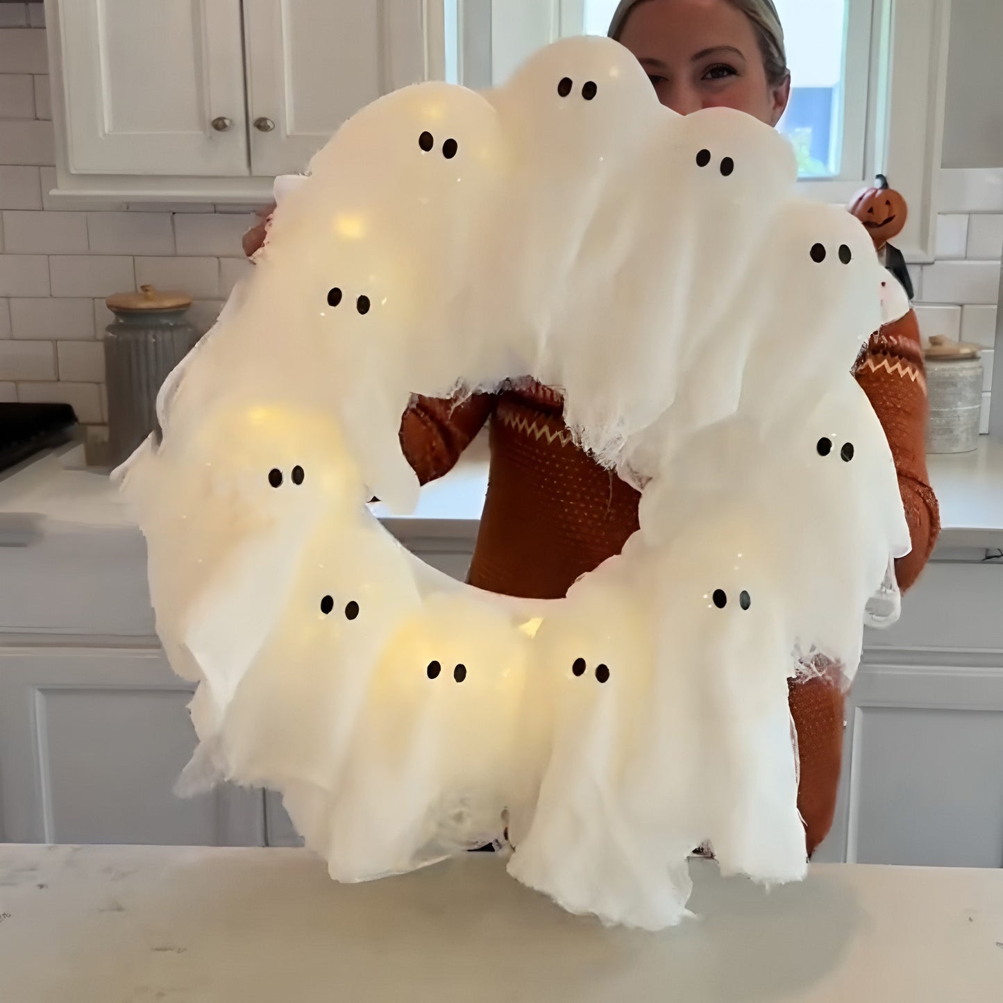 Halloween Hanging Ghost Fun