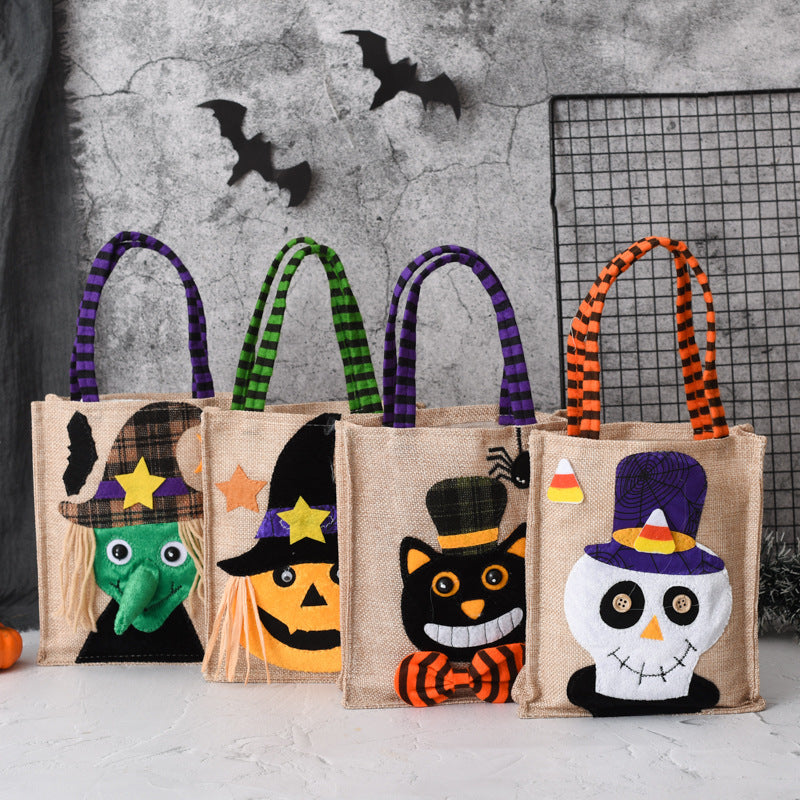 Spooky Halloween Candy Tote