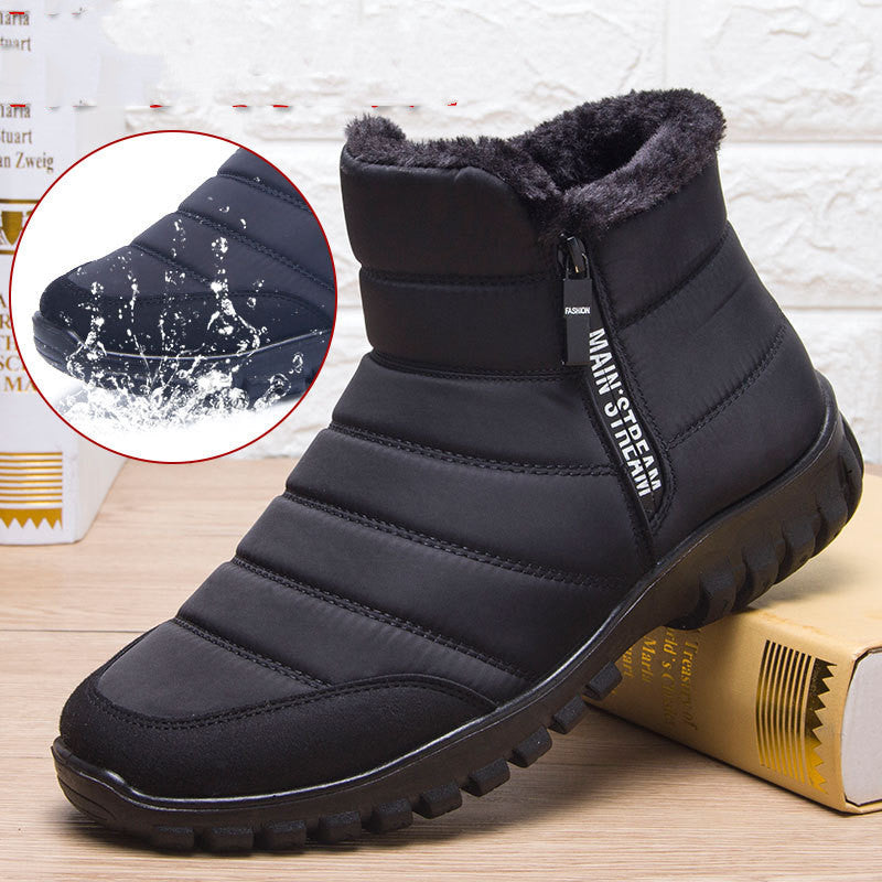 SnowSafe™ Zip Boots — Waterproof Warmth in Every Step