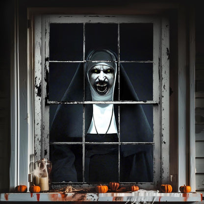 Haunted 3D Window Décor
