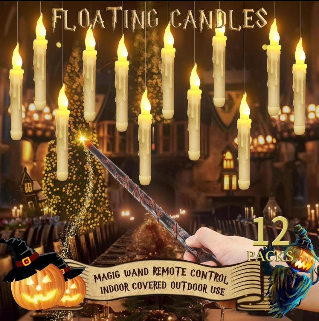 🕯 Magical Floating Candle Set